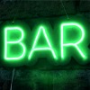 BAR yazılı neon ledli duvar aydınlatması