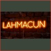 LAHMACUN yazılı neon ledli duvar aydınlatması